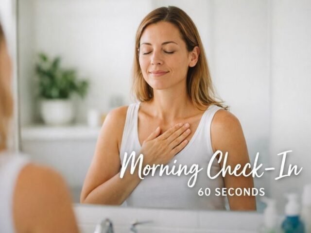 The 60-Second Morning Check That Changes Your Entire Day