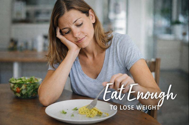 Stop Eating Less (It’s Why You Can’t Lose Weight)